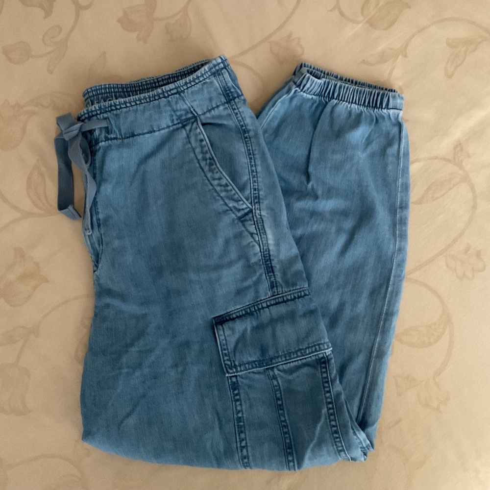 American Eagle Jean Joggers Size 10 Short